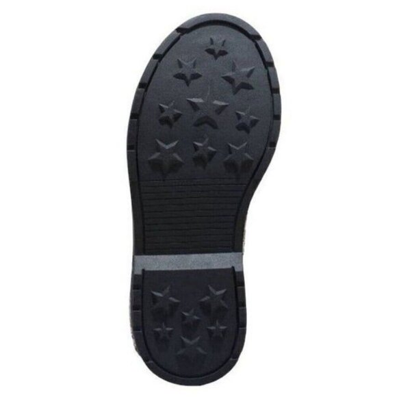 Girls' Zoe Combat Boots Multi-Color Glittered Style Zipper Lace-Up Youth… - Picture 6 of 10